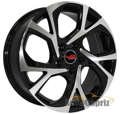 Диски Replica LegeArtis TY536 BKF R18 W7.0 PCD5x114.3 ET30.0 DIA60.1   